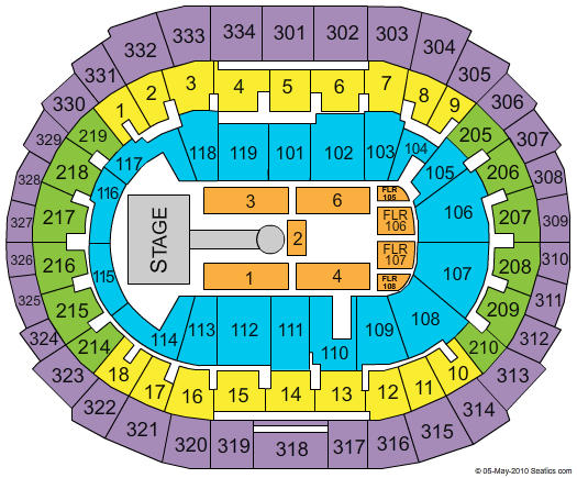 Crypto.com Arena Shakira Seating Chart